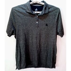 Rugby University Men's Polo Shirt, XL, Charcoal Heather